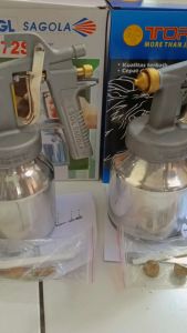 SAGOLA 472 Spray Gun Alat Semprot Cat Tabung Bawah Full Set 3Pc Nozzle