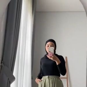 KULOT CRINKLE KANCING DEPAN PREMIUM / CELANA WANITA BAHAN CRINKLE TERBARU