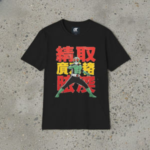 Bandai | Kamen Rider Short Sleeve T-Shirt Retro Special Photo Style Summer Mens and Womens Tops Japanese Anime Peripheral Clothing