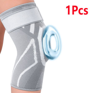 1PC Professional Knee Brace for Pain ReliefCompression Sleeve with Patella Gel Pad & Adjustable StrapsSupport for Arthritis