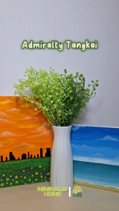 Admiralty Tangkai Bunga Plastik Baby Breath Palsu Anggrek Juntai Osear Untuk Dekorasi Desain Rumah