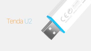 USB WIFI TENDA U2 Thiết bị thu sóng Wifi chuẩn N 150MBPS không dây nano - Hàng chính hãng