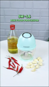 SAMONO Mini Baby Food Blender 450ml – Portable Wireless USB Rechargeable Puree & Veggie Chopper SW-L6