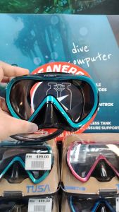 Tusa Ino Diving Mask for Small Face M1011QB Snorkeling Scuba Diving