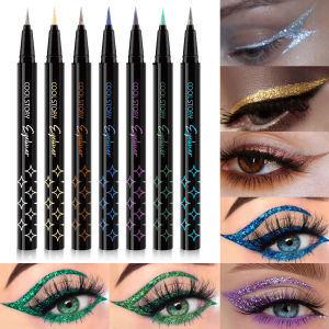 ชุดปากกาอายไลเนอร์ชิมเมอร์7 สีสีมุกสดใสสูตรกันน้ำติดทนนานลื่นไหลแต่งหน้าตาแห้งเร็ว