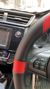 Sarung Stir Mobil GranMax Carry L300 Canter Traga Agya Brio Dll Motif Terbaru