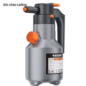 Bình Xịt Bọt Điện LEIBOO 2L Sạc Lại Được Dùng Rửa Xe Tạo Bọt Tuyết Phụ Kiện Rửa Xe Tự Động Với Khả Năng Làm Sạch Mạnh Mẽ Cho Xe Hơi