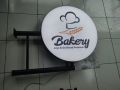 Neon Box Bulat Dua Sisi Akrilik 50 cm. 
