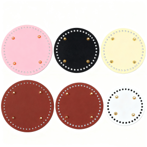 12 /15 /18cm Round bag Bottom Shaper Rivets Bag Crocheting Hand-woven DIY For Hand-made Cushion Pad Bags Bag Base