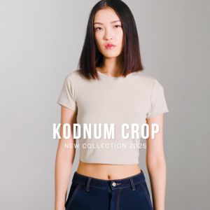Yuedpao Crop Top รุ่นโคตรนุ่ม (สีใหม่) นุ่มตั้งแต่กำเนิด ยืดแต่ไม่ย้วย ยับยาก ไม่ต้องรีด เสื้อยืดครอป 16 สี