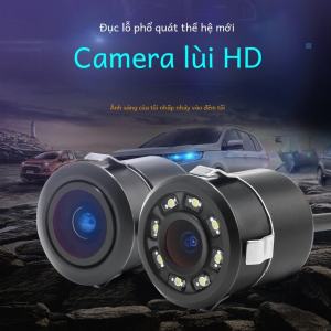 Đa Năng Ahd Độ Nét Cao Tầm Nhìn Ban Đêm Phía Sau Dự Camera Led Hồng Ngoại Chống Thấm Nước Cho Ốp Lưng Khoan Lỗ Hình Tròn