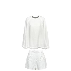 VOJYR | Summer Fashion Versatile Lace T-shirt and Shorts Set