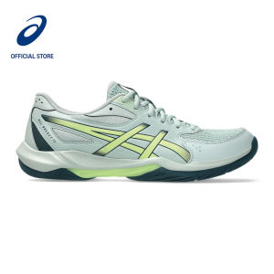 ASICS Men GEL-ROCKET 12 Indoor Court Shoes in Lichen Rock/Tranquil Teal