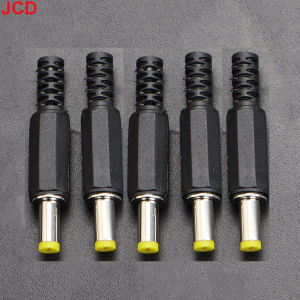 5/10 Cái DC Power Male 4.0mm X 1.7mm Đầu Nối Hàn Cắm Bộ Chuyển Đổi Thẳng Cho Các Dự Án DIY - Đầu Cắm Jack Đực 4.0 X 1.7mm