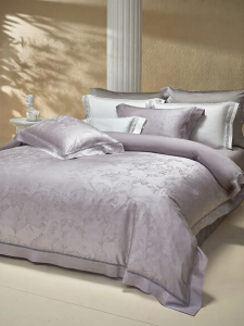Mercury | Natural Silk Cotton Set Class A Jacquard Bedding Set