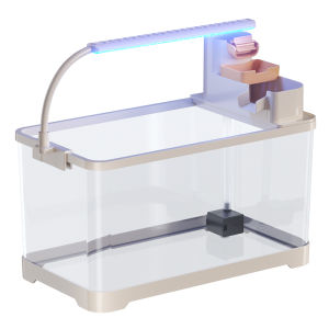 HUICHONG | Antique Style Filter Oxygen Integrated Aquarium