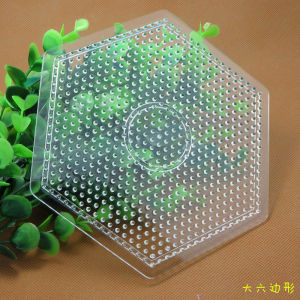 Pipidoudou Large Square Interlocking Bean Board 1:1 Puzzle Template DIY Childrens Toy Plastic Educational Game for Kids