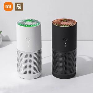 Xiaomi เครื่องกรองอากาศรถจาก Youpin เครื่องผลิตโอโซนที่มีประสิทธิภาพสูงตัวกรองอากาศเดสก์ท็อปเครื่องกรองแสงข้ามคืนชาร์จได้ AP02เครื่องกรองอากาศ