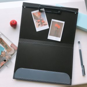 Portable A4 Paper Foldable Report File Folder Insert Pages Storage Booklet Document Folder Business Supplies Stationery