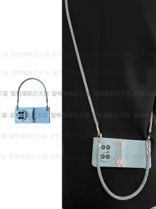 Huawei Mate X5 Dog Holder Foldable Screen Flip Cover Womens Style Mobile Phone Case Protective Shell Anti-Fall Cute Cartoon