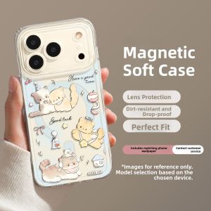 YOUSIDUN | Magnetic With Stand Phone Case Ultra-Cute & Anti-Drop Full Body Protection