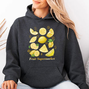 Vintage Lemon - Whole & Sliced Citrus Fruit Pattern Thermoadhesive Patches Iron-on Transfers Sticker For Clothing Thermo Sticker
