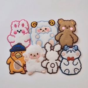 patch cute animal cartoon series