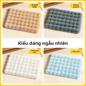 7o | Đệm Mèo Dày Có Lót Nhung Thỏ