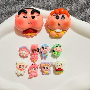 Bộ 10 Charm Sticker Dùng Gắn Dép Cross Dép Xốp Dép Sục