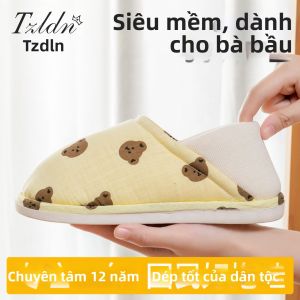 TZLDN | Soft Non-slip Breathable Thick Bottom Maternity Slippers