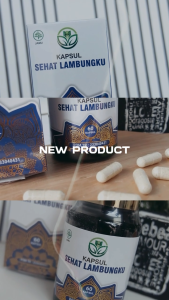 Kapsul Sehat Lambungku Obat Gangguan Lambung Gerd Maag Tukak Lambung Nyeri Ulu Hati Mual Muntah Gangguan Pencernaan Asam Lambung Naik Dispepsia Lambung Kronis Lambung Akut