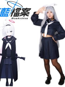 Blue Archive Plana Cosplay Costume Anime Magic Robe Black Spot Windbreaker Cosplay Outfit Dream Sea Brand Hand Washable