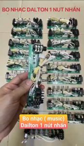 Bo Nhạc loa kéo Dailton ( 1 nút nhấn ) dùng đc nhiều model