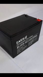 ENERJE 12AH 12V AGM Deep Cycle Valve Regulated Sealed Lead Acid UPS | Solar | Toycar | CCTV Rechargeable Battery