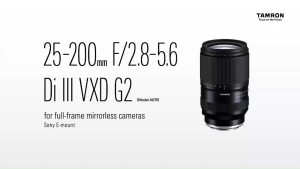 Tamron 25-200mm f/2.8-5.6 Di III VXD G2 Lens (Sony E)