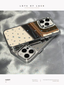  17Promax Silicone Case Mirror Surface Anti-Fall Simple Design for XS XR 11 12 13 Soft Protection against Drops And Scratches