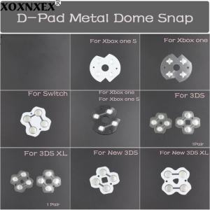 D-Pad Metal Dome Snap Conductive Film For Xbox One S Switch 3DS New 3DS XL Controller Cross Key Metal Dome Sheet Repair Parts