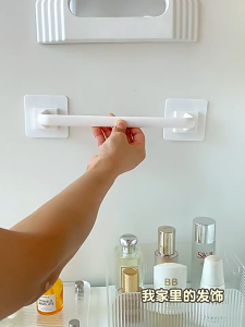 No Drill Wall Mounted Headband Holder Hair Tie Clip Organizer Adhesive Storage Rack for Dorm Organizer Bathroom Organizer