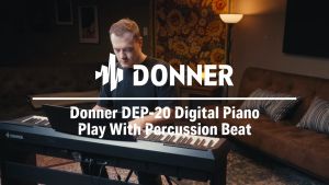 Donner DEP-20 Digital Piano 88 Key Fully Weighted + Furniture Stand