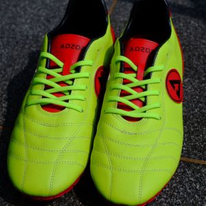 PROMO sepatu bola new aozora terbaru. sepatu bola pria terbaru. murah nyaman dipakai bahan kulit kangguru 100 %