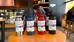 【Custom Name】1000MLSport water bottles 600/800/1000ML Aquaflask Tumbler For Hot And Cold 304 Stainless Steel Thumblers For Adult Kids Thermos Hot Water 24 Hrs Themos Insulated Vacuum Flask