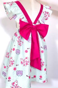 Váy trẻ em đầm bé gái Minakidsdễ thương size 0 đến 8 tuổi.