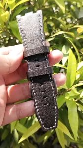 Tali Jam Tangan Kulit Sapi Asli AP Warna Hitam Garansi 1 Tahun