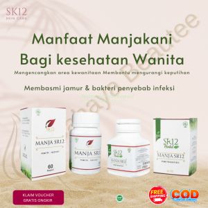 Manjakani SR12 Herbal Ampuh Atasi Keputihan Lancarkan Haid Merapatkan MissV