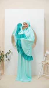 Mukena Dewasa Bahan Katun Renda Adem Dan Lembut Premium Mukenah Wanita Dewasa Terbaru Murah Kalula by Rumah Qatifa