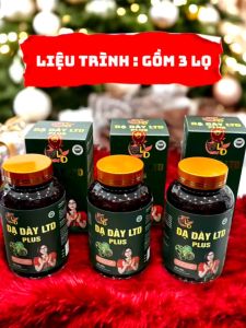 (2 mẫu cũ và mới) Dạ dày LTD Plus Dạ dày & đại tràng LTD L.T.D Lò Thị Dịu (225 viên) chính hiệu