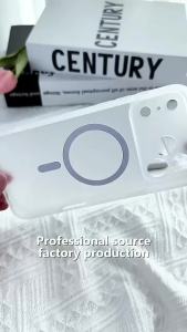 High Quality Candy Color Skin Feel Matte Case For IPhone 17 Air 16 15 14Plus 13 12 Pro Max Magnetic Wireless Charge Protect Case