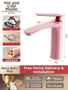 QIANMUYU | Hot and Cold Two-in-one Faucet for Washbasin