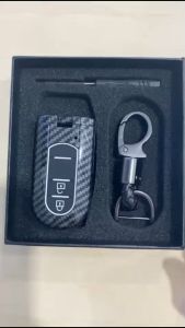 Case Carbon Smartkey Cover Key Kunci Toyota Rush Agya - 7107