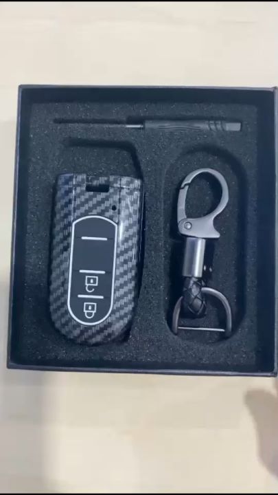 Smart Key Rush Case Carbon Smartkey Cover Key Kunci Toyota Rush Agya - 7107 | Lazada ...